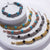 Steel Extendable Charm Discs & Beads Bracelet - Monera-Design Co., Ltd