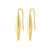 Trendy Round Stainless Steel Cone Drop Bar Earrings - Monera-Design Co., Ltd