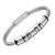 Elegant Stainless Steel Dual Row Twisted Cable Bracelet - Monera-Design Co., Ltd