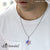 David Star Stainless Steel Necklace with US flag - Style 2 - Monera-Design Co., Ltd