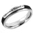 Believe in Yourself Steel Ring with CZ - Monera-Design Co., Ltd