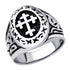 Men’s Gothic Cross Ring Stainless Steel