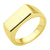 Minimalist Signet Stainless Steel Ring