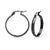 Classic Gold Hoop Stainless Steel Earrings Shiny Finish - Monera-Design Co., Ltd