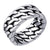 Men’s Chain Link Band Ring Stainless Steel