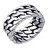 Men’s Chain Link Band Ring Stainless Steel