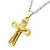 Jesus Cross Pendant Necklace Stainless Steel