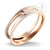 Laser Cut Rose Gold Steel Ring - Monera-Design Co., Ltd