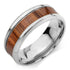 Wood Design 8 MM Steel Ring