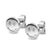 Steel Smiley Round Earrings - Monera-Design Co., Ltd