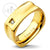 Square Shape Ring with CZ Stone - Monera-Design Co., Ltd