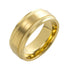 Wheel Design Gold Steel Ring