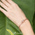 Adjustable Center Bead Twisted Cable Wire Steel Bangle - Monera-Design Co., Ltd