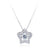 Silver 925 Star Necklace With CZ And Rhodium Plated - Monera-Design Co., Ltd