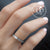 Carpe Diem 2 Tone steel Ring with center CZ - Monera-Design Co., Ltd