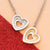 Glittering Unique Layered Heart Steel Necklace - Monera-Design Co., Ltd