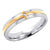 Cross Tiny Ring With Center CZ - Monera-Design Co., Ltd