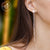 Steel Triple Bar Drop Dangle Post Nut Earrings - Monera-Design Co., Ltd