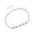 Silver 925 Bracelet With Oval Bar And Rhodium Plated - Monera-Design Co., Ltd