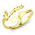 Love & Heart Open Steel Ring - Monera-Design Co., Ltd