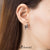 Steel Spikes Huggies Earrings - Monera-Design Co., Ltd