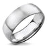 Plain Matt Stainless Steel Ring 8 MM