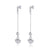 Dangle Drop Threader Steel Earrings for Women - Monera-Design Co., Ltd