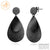 Steel Teardrop Dangle Hanging Hypoallergenic Earrings - Monera-Design Co., Ltd