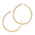 Laser Engraved Steel Hoop Earrings - Monera-Design Co., Ltd