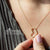 Steel Dainty Open Heart Shaped Love Necklace - Monera-Design Co., Ltd