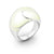 White Epoxy Steel Ring - Monera-Design Co., Ltd