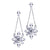Dangle Drop Fashion Earrings Flower Design - Monera-Design Co., Ltd