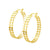 Steel Hoop Loop Chic Trendy Statement Earrings - Monera-Design Co., Ltd
