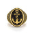 Vintage Signet Nautical Pirate Sailor Anchor Ring - Monera-Design Co., Ltd