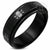 Skull Spinning Black Steel Ring - Monera-Design Co., Ltd