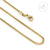 Stainless Steel Mesh 2 MM Chain Necklace - Monera-Design Co., Ltd