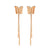 Steel Butterfly Studs Dangle Chain Hanging Earrings - Monera-Design Co., Ltd