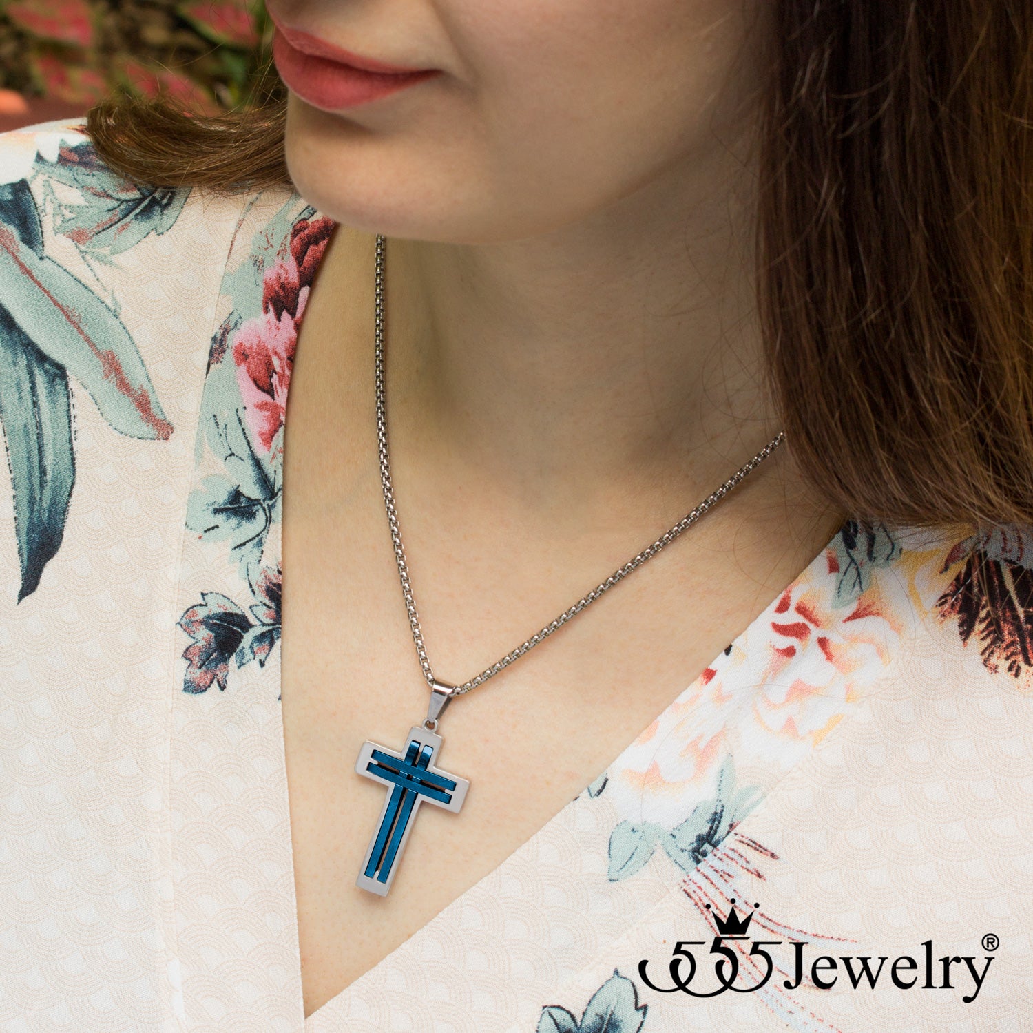 Gold Cross Pendant, 14K Solid Gold Crucifix Necklace, Religious Pendant,  Birthday Gift for Women,