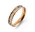 Never Give Up Steel Ring with 2 CZ stones - Monera-Design Co., Ltd