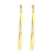 Dangle Drop Steel Earrings with 3 Layers - Monera-Design Co., Ltd