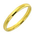Stainless Steel 3 MM Engravable Comfort Fit Half-Round Wedding Band Ring