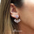 Fashion Jewelry Dangle Brass Earrings - Monera-Design Co., Ltd