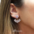Fashion Jewelry Dangle Brass Earrings