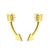 Stainless Steel Climber Earrings Arrow Design - Monera-Design Co., Ltd
