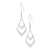 Steel Drop Dangle Chandelier Earrings - Monera-Design Co., Ltd