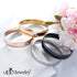 Wide Stainless Steel Solid Slip On 12 MM Bangle