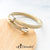 Classic Vintage Stainless Steel Twisted Wire Cuff Bangle - Monera-Design Co., Ltd
