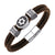 Star of David Braided Leather Steel Bracelet - Monera-Design Co., Ltd