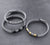 Elegant Stainless Steel Dual Row Twisted Cable Bracelet - Monera-Design Co., Ltd