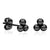 Steel 3 Dots Triple Ball Delta Stud Earrings - Monera-Design Co., Ltd